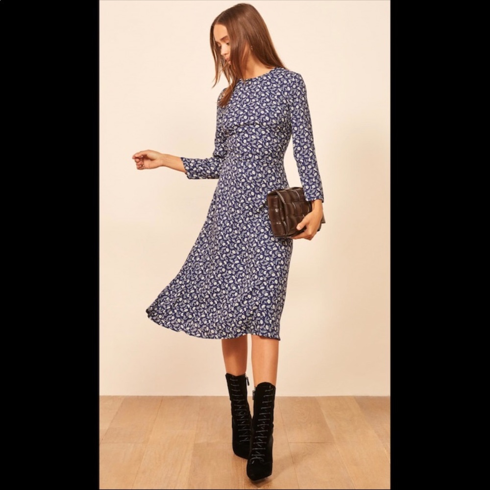 NWT Reformation Moon Floral Dress, SZ 0